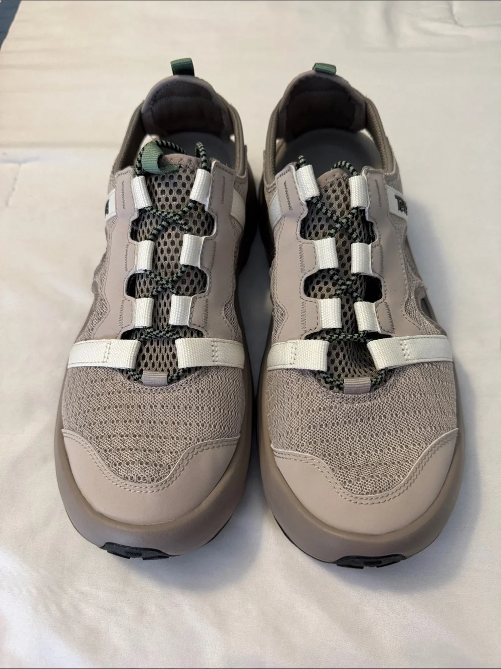 Teva New in Box! Women’s Taupe/White Hybrid Outdoor Sandal-Sneakers